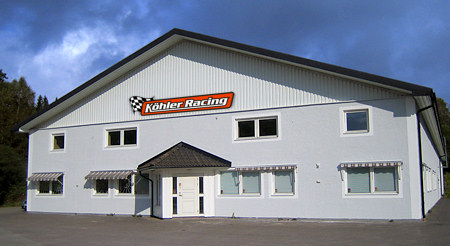 K&ouml;hler Racing v&aring;r byggnad